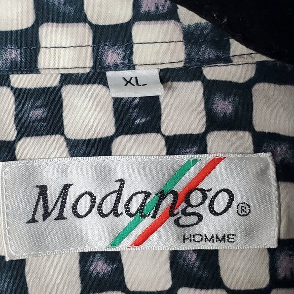 Modango Short Sleeve Shirt Mens XL Cotton - Picture 4 of 8